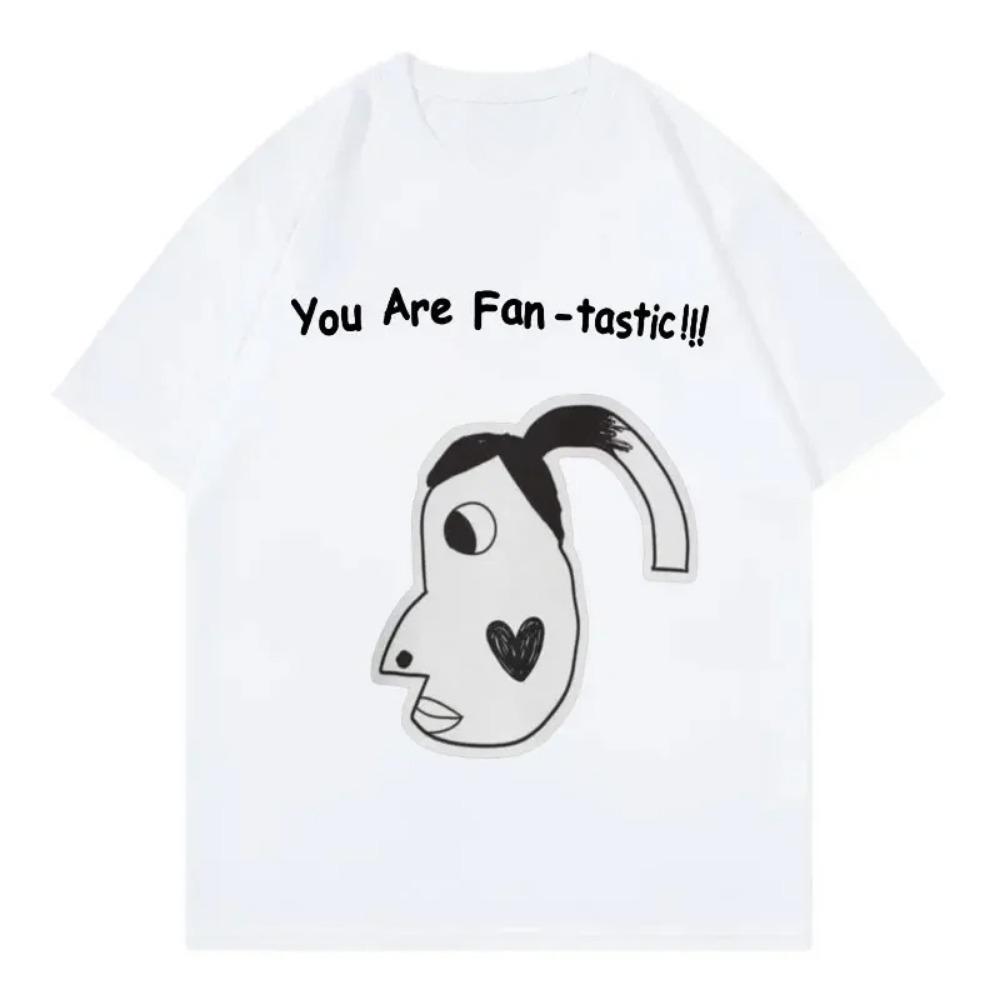 You Are Fan Tastic Funny Hyperpigmentation Meme T-Shirt Vintage Clothing Short Sleeve T-Shirt Fashion Casual T-Shirt