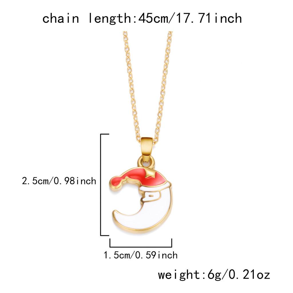 

Christmas Tree Pendant Necklace With Durable Stainless Steel Material For Winter Holiday Fashion Style 32