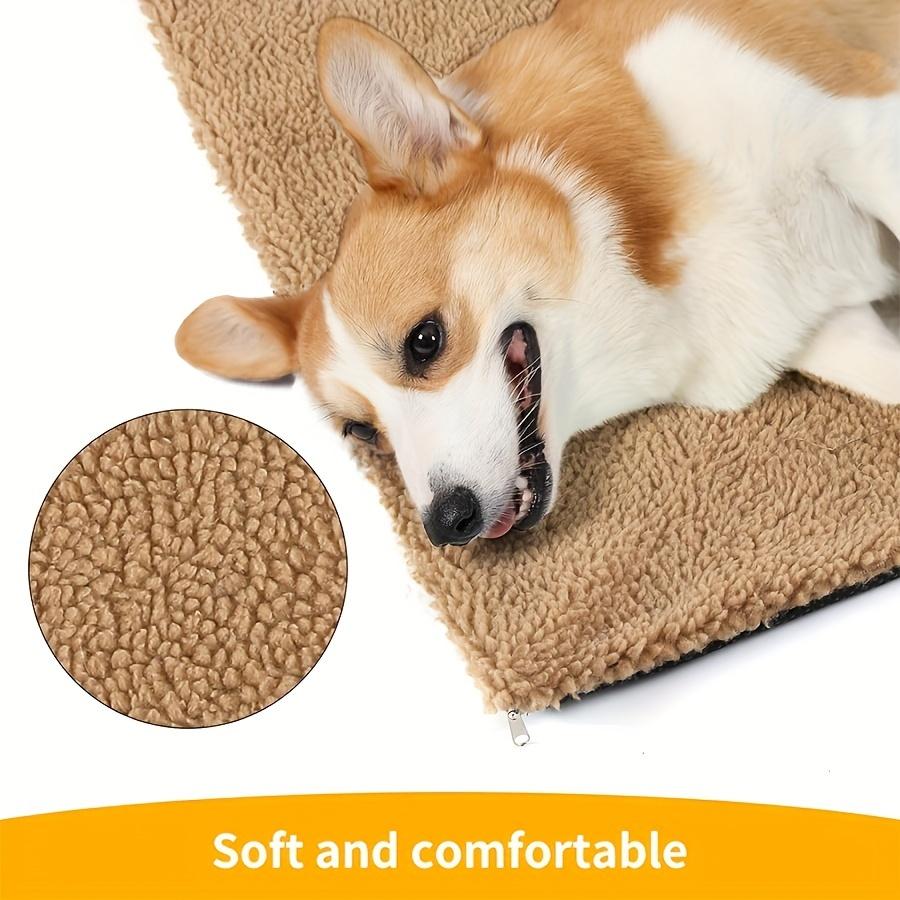 Self-Warming Pet Pad Blanket Electric-Free Thermal Bed Mat Anti-Slip for Cats Dogs Winter Warmth Mat Heat Reflecting Core Pad