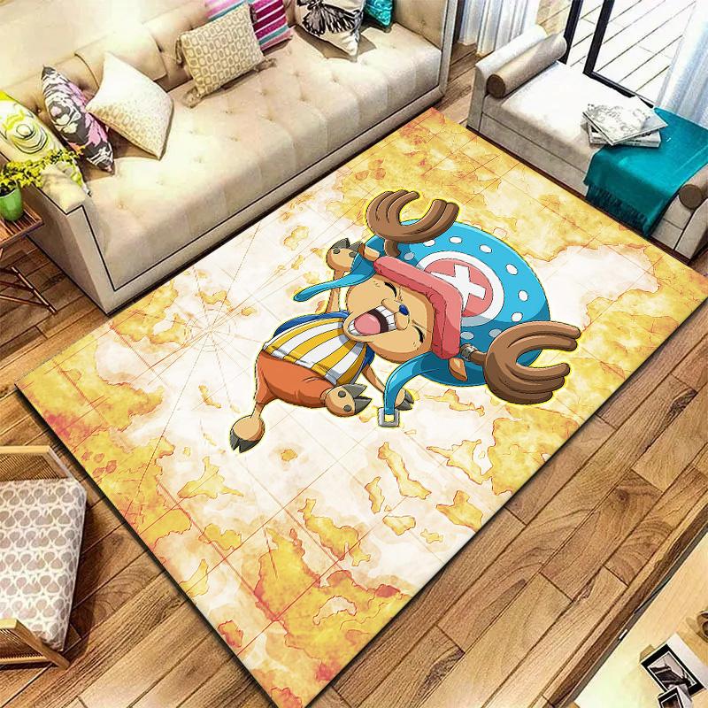 One Piece Tony Tony Chopper Carpet Rug For Living Room Bedroom Home Sofa Decoration,kids Play Nonslip Floor Mat