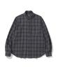 SIIIIDO Thompson Garment Dyed Down Check Shirt #1