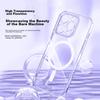 Pisen Magnetic Case for IPhone 14 Pro, MagSafe Compatible Protective Cover, Shockproof Ultra-Thin Transparent Case with Magnetic Charging Functio