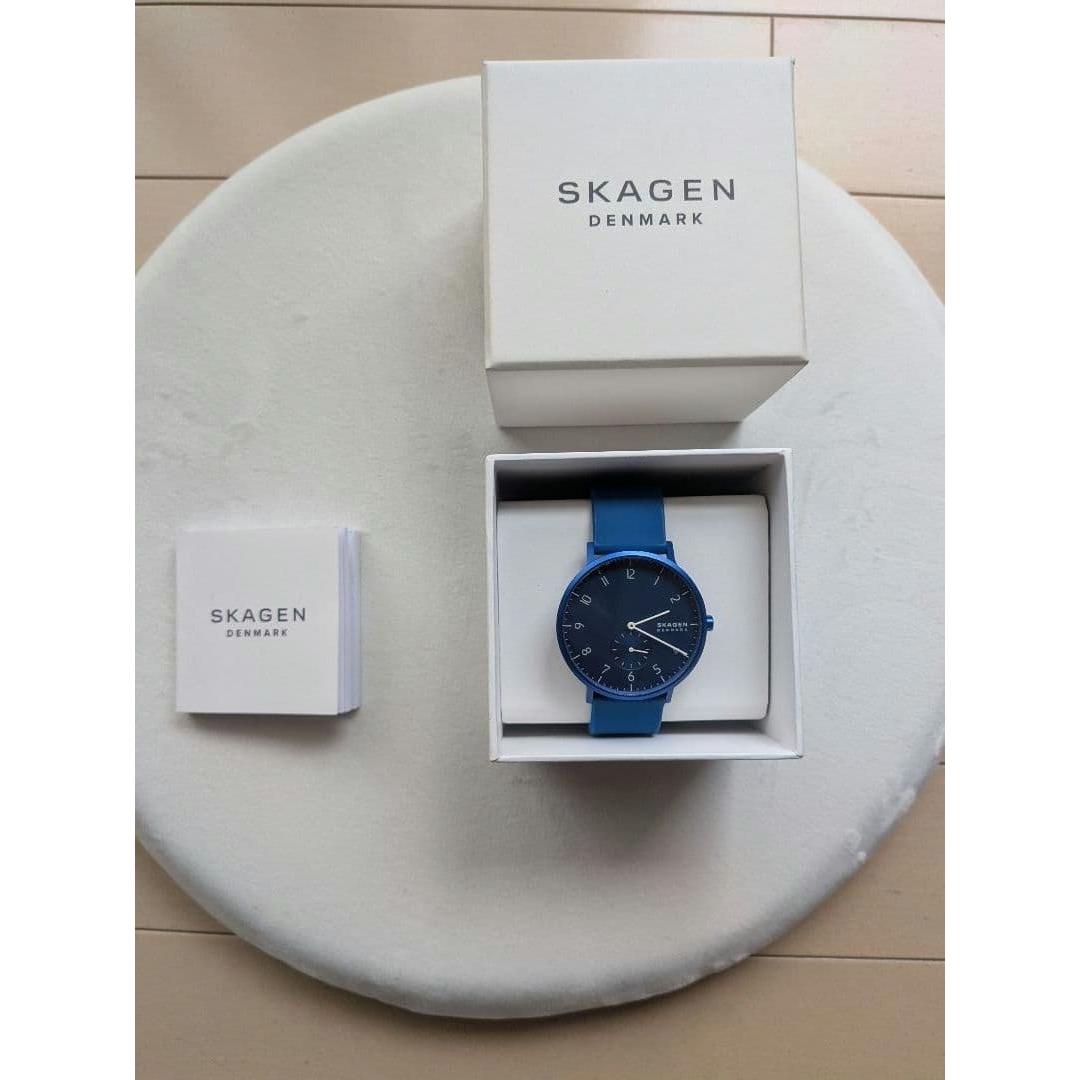 Used [Box and instructions included] Skagen Watch Silicone SKW6508
