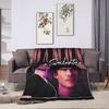Ian Somerhalder Blankets Fleece Autumn/Winter Damon Salvatore Cat Multi-function Warm Throw Blanket for Bed Car Bedspreads
