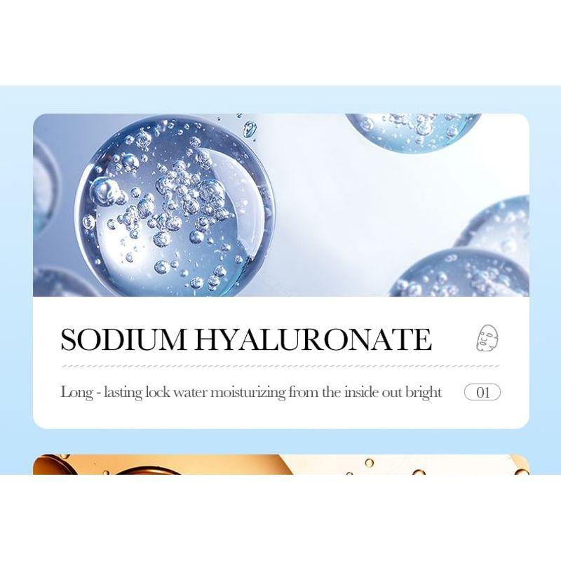 BIOAQUA - 3 Steps Moisturizing Anti Wrinkle and Rejuvenating Collagen Mask