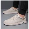 Mode Frühling Herbst Plateau Leder Board Schuhe für Herren Designer Weichsohlen Freizeitsneaker Herren Mode Leichte Sportschuhe Zapatos Hombre