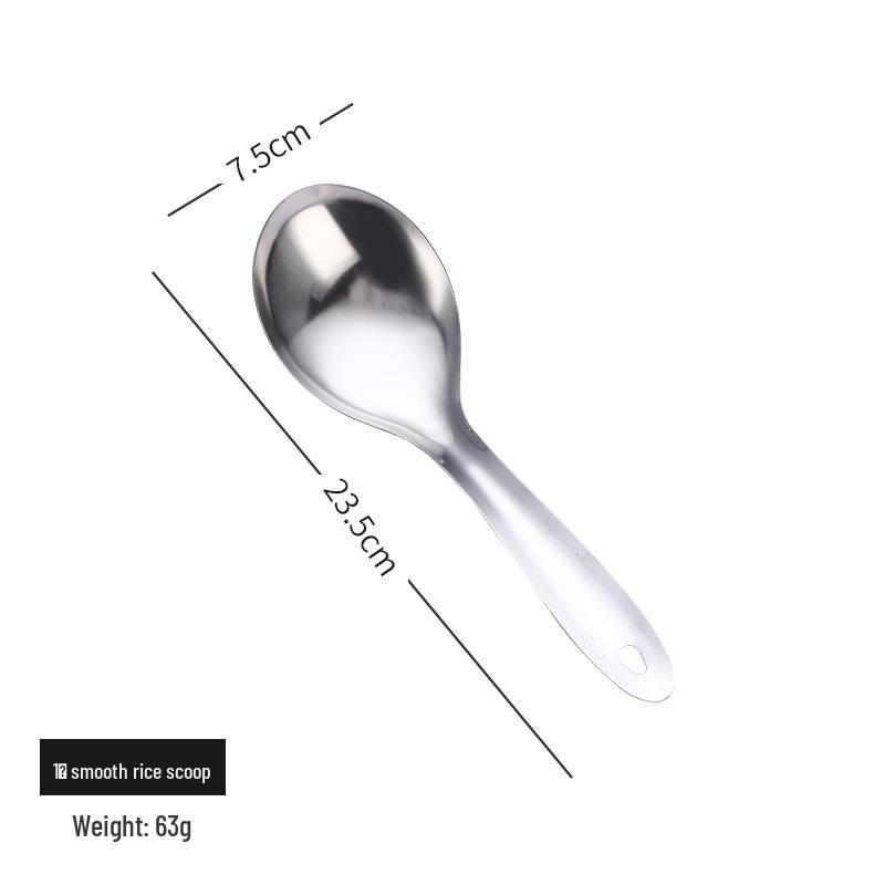 Thickened 201 Stainless Steel Rice & Buffet Serving Spoon