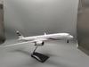 47CM A350 Cambodia Airlines Passenger plane Model with Lights and Wheels Die-cast Plastic Resin Airplane For Aircraft Aviation