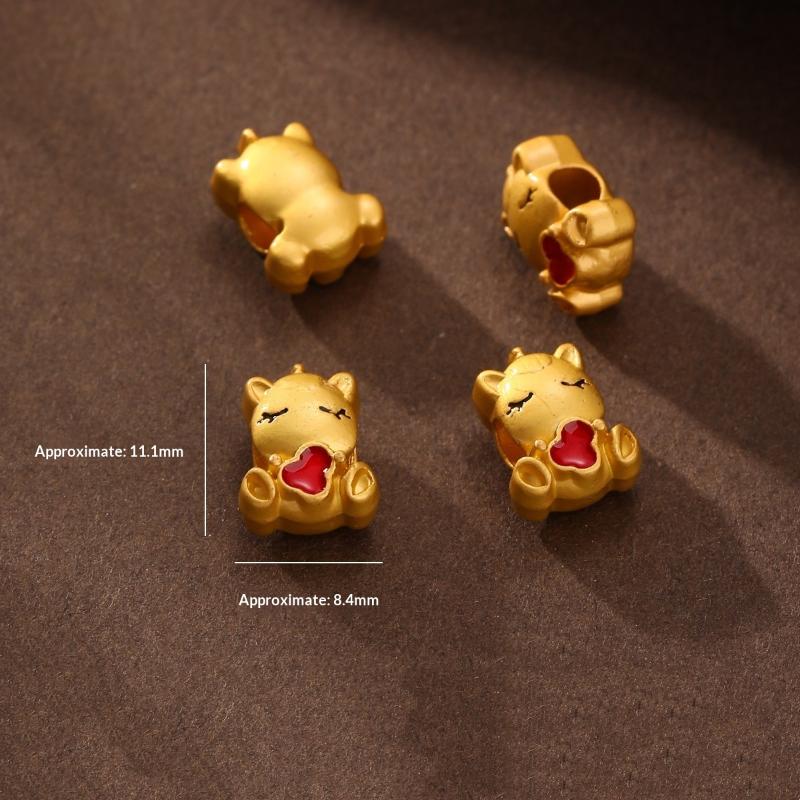 5Pcs Zinc Alloy Painted Pony Pendant Charms Diy Necklace Bracelet Earrings Accessorie