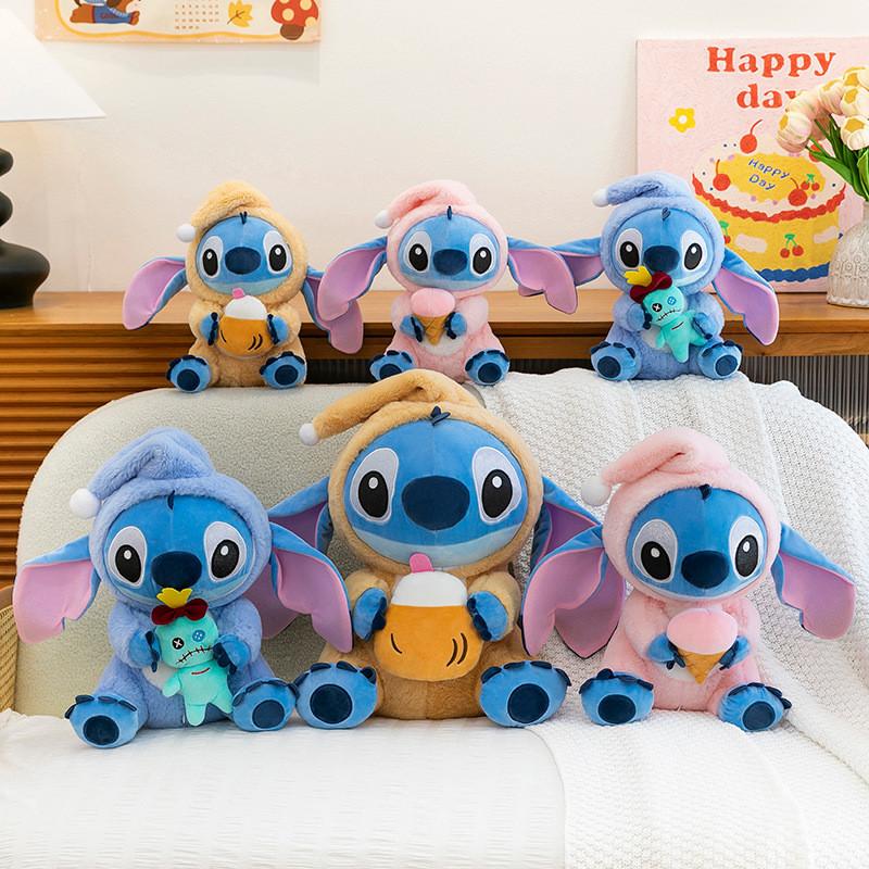 Transforming Goldie Stitch Plush Toy For Kids Girls Gift With Soft Pp Cotton Filling