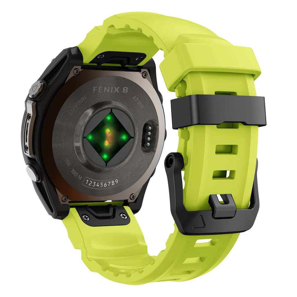 Sport Silicone Band For Garmin Fenix 8 E 7 7X Pro 6 6X 5 5X/Epix/Instinct/Forerunner 970 QuickFit 22mm 26mm Watch Strap Bracelet