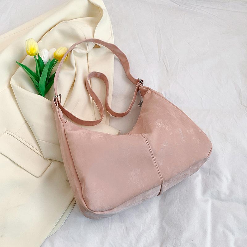 Large-capacity messenger bag women's 2025 summer new versatile shoulder college student class bag tote bag