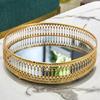 Porte-présentation de bijoux pratique Petite assiette organisatrice d'articles Plateau d'exposition élégant pour colliers bracelets boucles d'oreilles