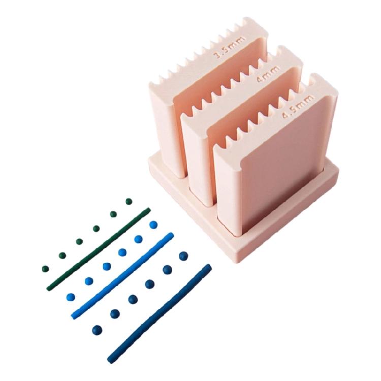 Easy To Clean Clay Styling Instrument Professional Polymer Clay Bead Roller With Comfortable Grip Jewelry Making Tool