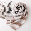 Spring and Summer Scarf Small Fragrant Wind B Colored Coral Scarf Warm Shawl Women Sun Protection Large Handkerchief, Outdoor Warm Tassel Headscarf