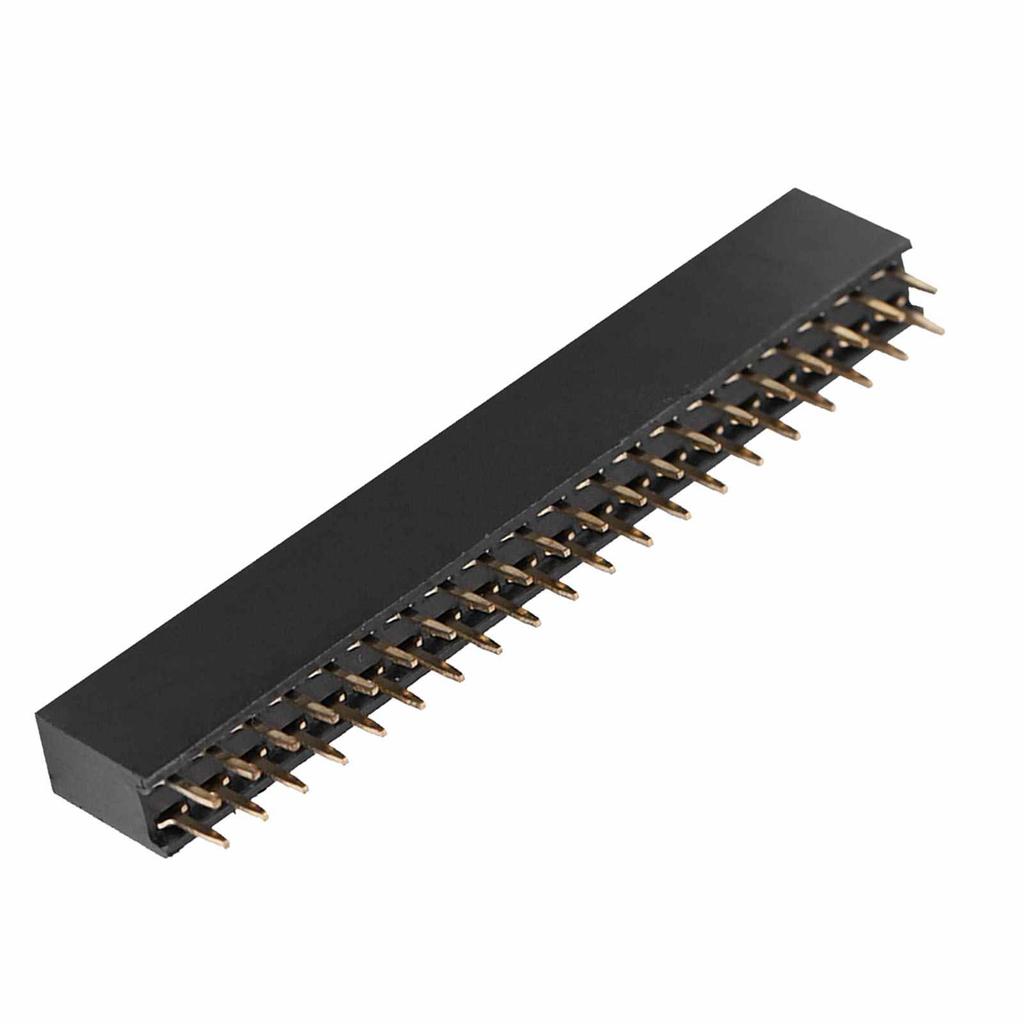 10Pcs Female Pin Header Fit for RasPi PCB Board 2x20 40 Pin Socket Connector Strip 2.54mm