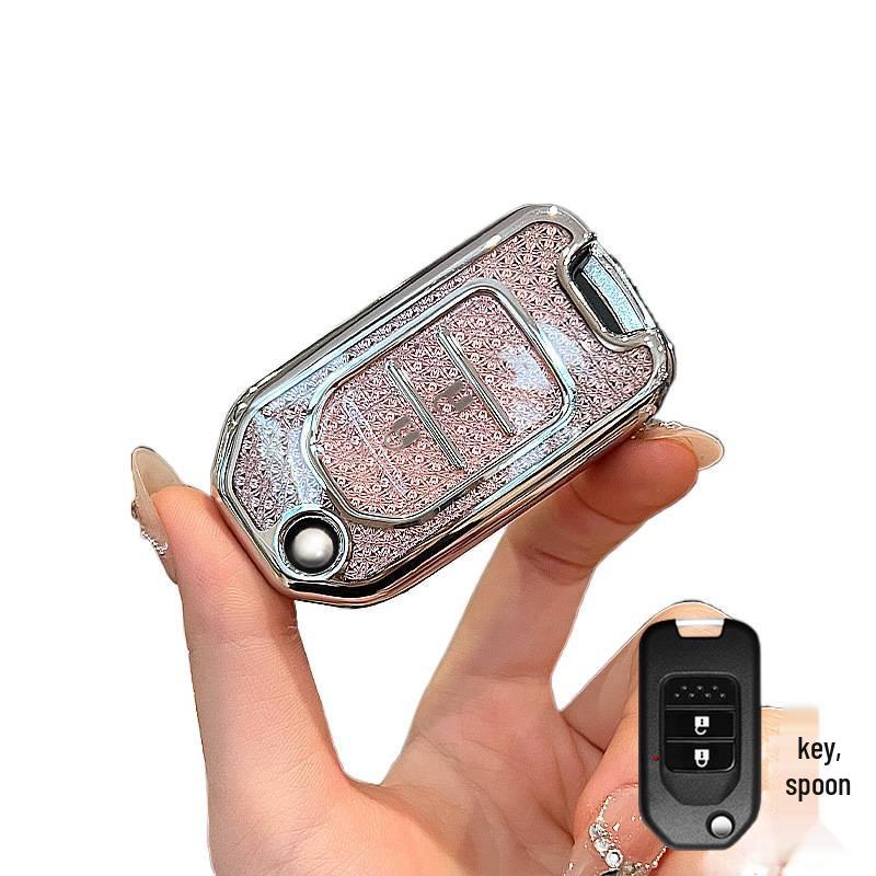 Compatible Car Key Cover for BZ Picture, XRV, Haoying, CRV, Lingpai, Jade, Civic, Accord, Fit