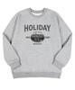 BEMIGHTY [Fleece Lined] Good Camp Oversized Sweatshirt [Melan Grey]