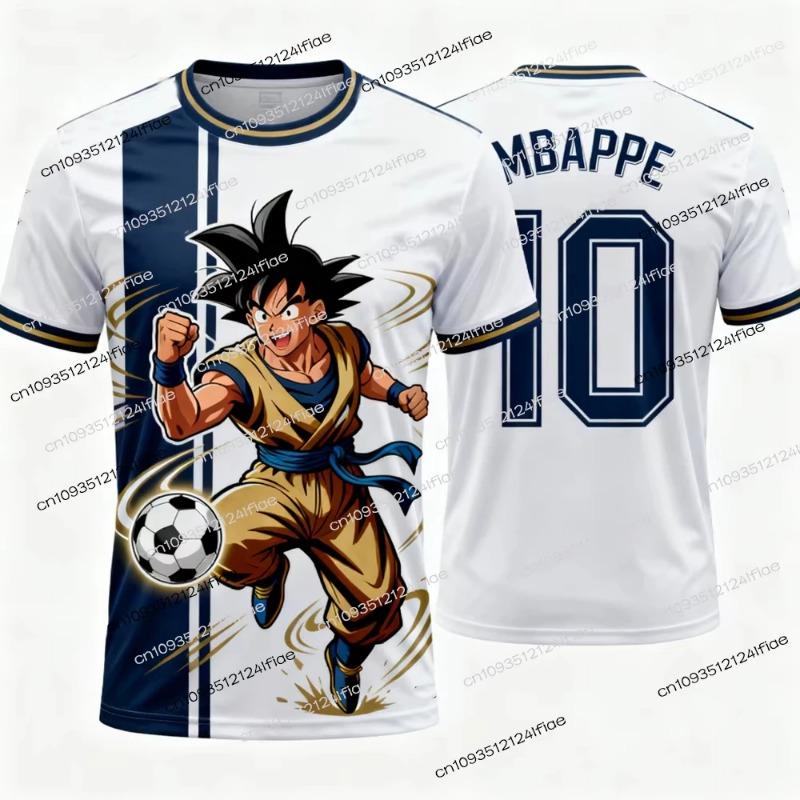 Summer Dragon Ball T Shirt Kids Tops Tee Anime Figures Son Goku Super Saiyan T-shirt Boys T-shirts Children Clothes Short Sleeve