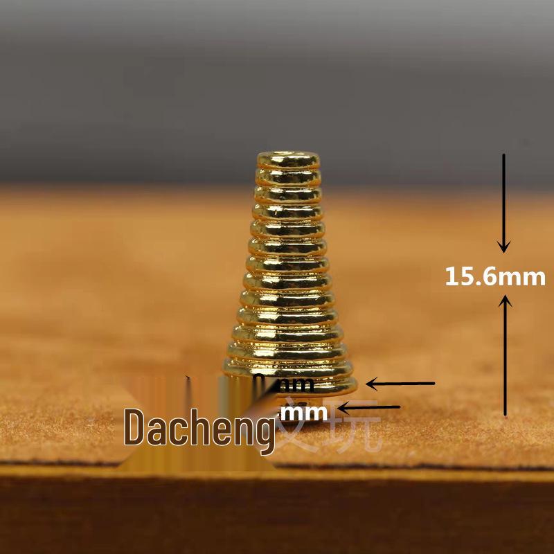 108-Bead Red Sandalwood & Passion Fruit Seed Silver Vajra Stupa Buddha Head Accessory