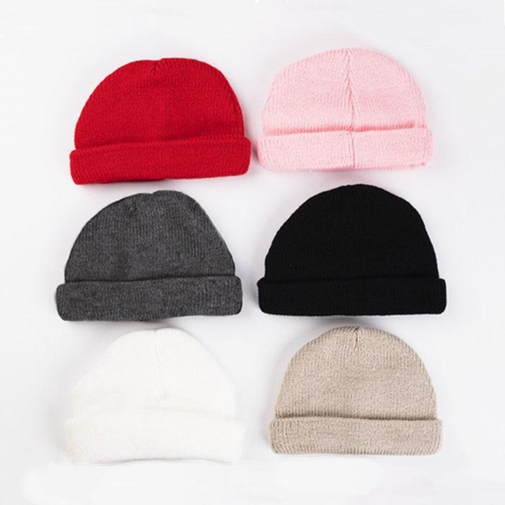 6 Colors Clothes Accessories Mini Doll Hat Cotton Doll Hat  For 1/11 Obitsu11 Dolls/1/12 BJD Dolls