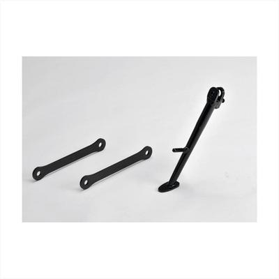 Sada EFFEX Lowdown, která maximalizuje původní kvalitu jízdy Ninja 20mm dolů Vylepšená základna Včetně krátkého bočního stojanu Černá ZX-6R (19-24) PHA767D-SET