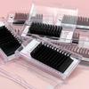 Meccil 0.05 0.07 0.1 0.15 Silk Cashmere Matte Lash Extensions C Cc D Private Label Eyelash Extension