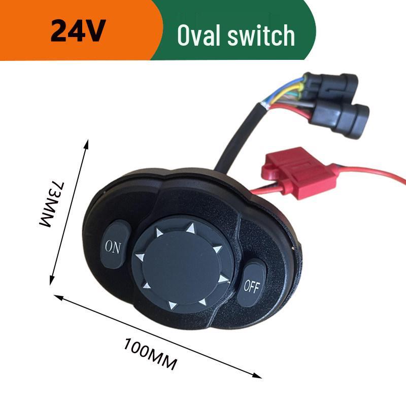 Rotatable Marine Remote Searchlight 12V/24V Xenon Halogen for Yachts & Speedboats - Super Bright Floodlight