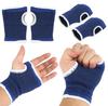 2 Pcs Pain Relief Wrist Hand Brace Muscle Protects Sports Wrist Hand Boxing Wrist Guard Weightlifting Knitting Dual Gloves