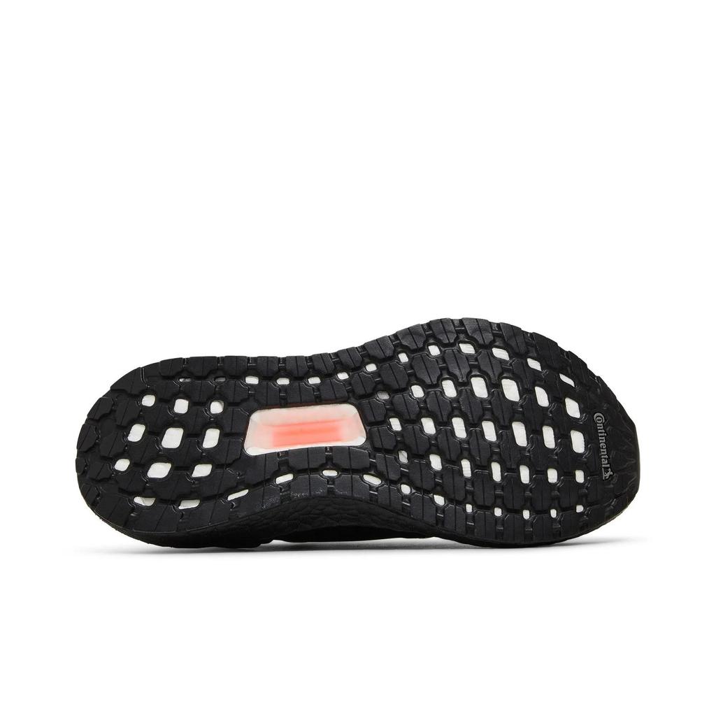 adidas UltraBoost 20 J 'Triple Black' (Unisex) Core Black / Core Black / Solar Red Kids' Running Shoes FW9800
