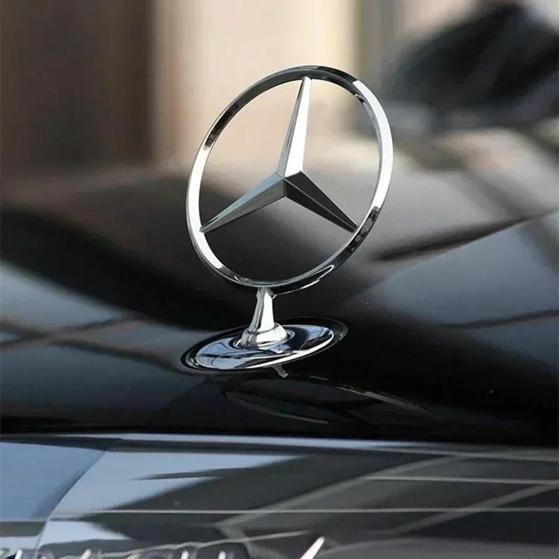 C200 E200 Pro Mercedes Benz 3D kovový znak na přední kapotu pro Mercedes Benz W202 W203 W204 W205 W208 W210 W220 GL