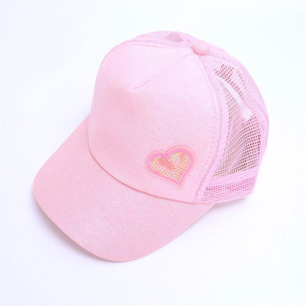 Girls' Spring and Summer Princess Sun Protection Cat Baseball Cap