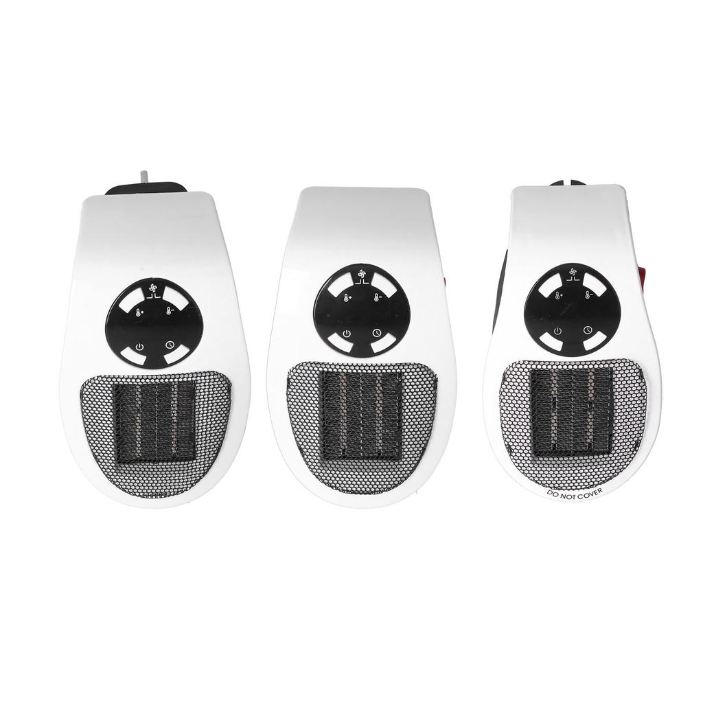 500W Mini Speed Electric Heater Portable Electric Heater with Remote Control for Indoor Home Office Heater with Remote Control