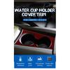 Real Soft Carbon Fiber for Chevrolet Camaro 2010 2011 2012 2013 2014 2015 Car Water Cup Holder Sticker Accessories Interior