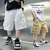 Men's Pants, Children's Summer Work Pants, 2026 New Trend, Boys' Summer Thin Shorts, Young Master's Casual Pants