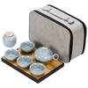 Ru Kiln Ceramic Travel Tea Set
