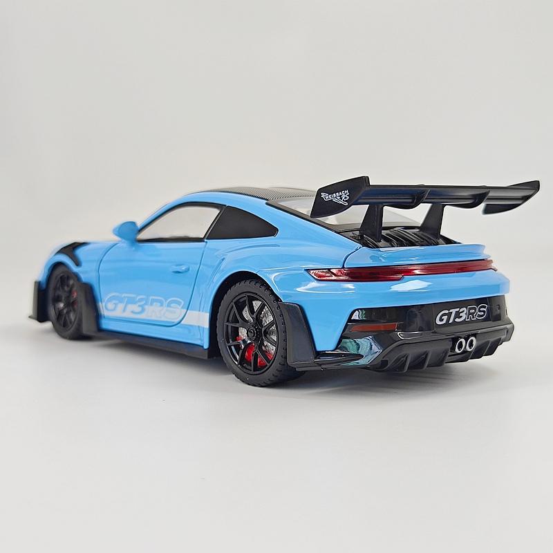 1:24 Simulation 911 Gt3 Rs Alloy Car Model Doors On Both Sides That Can Be Opened Rich In Details, Finely Crafted