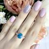 Серебряное кольцо с опалом 1.493ct, вес изделия 3,11 гр (1920268)