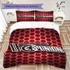 Union Berlin Pattern Bedding Uilt Set Uilt Cover Pillowcase Home Decoration Birthday Gift (1 * Duvet Cover + 2 * Pillowcase  Without Core)96