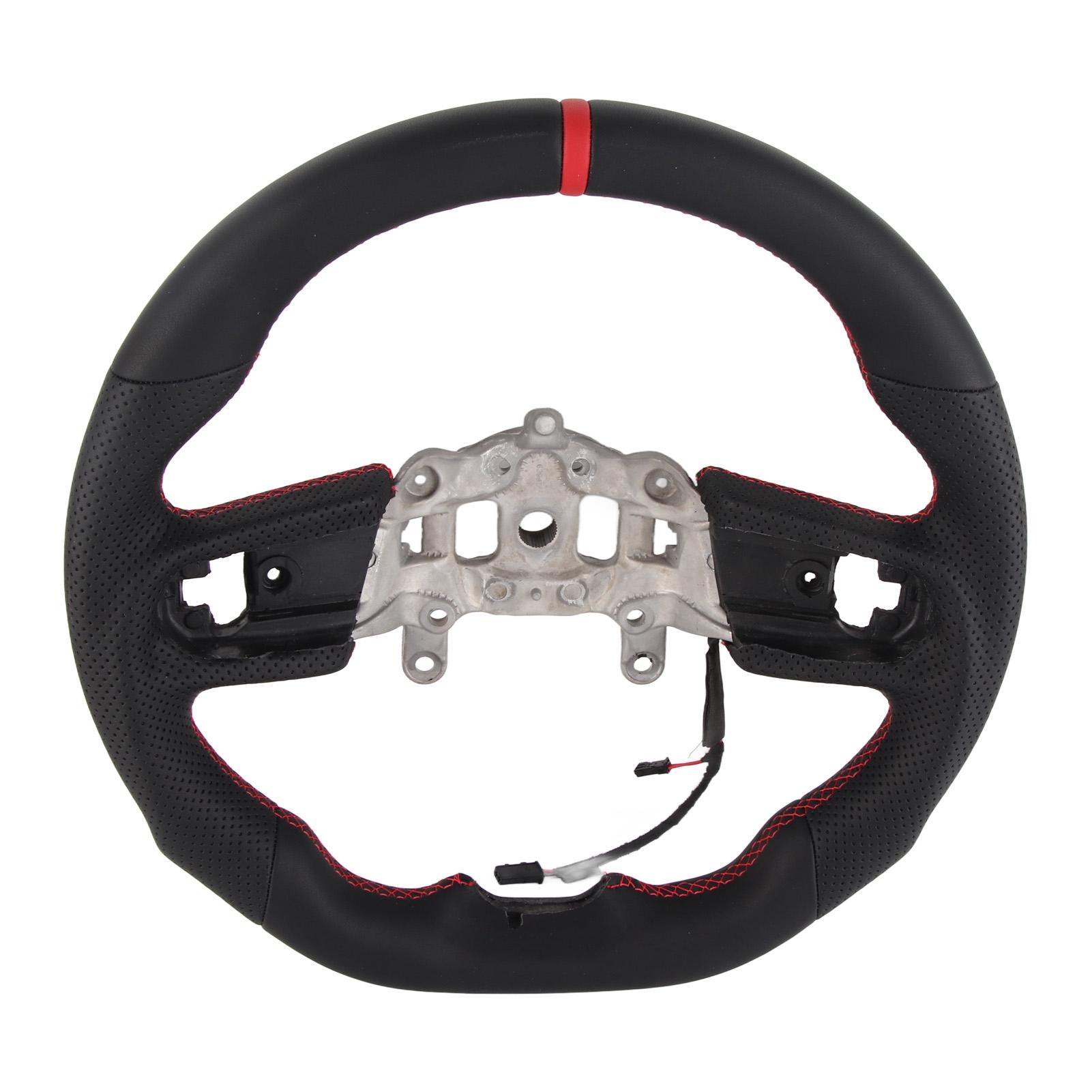 

Индивидуальное рулевое колесо из перфорированной кожи Nappa подойдет для JL JLU 20182021