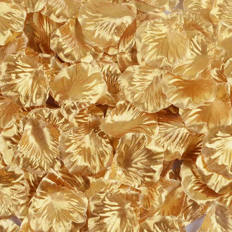 Romantische Rosenblätter - Vlies, Handgestreute Kunstblumen für Geburtstags- oder Hochzeitsdekorationen