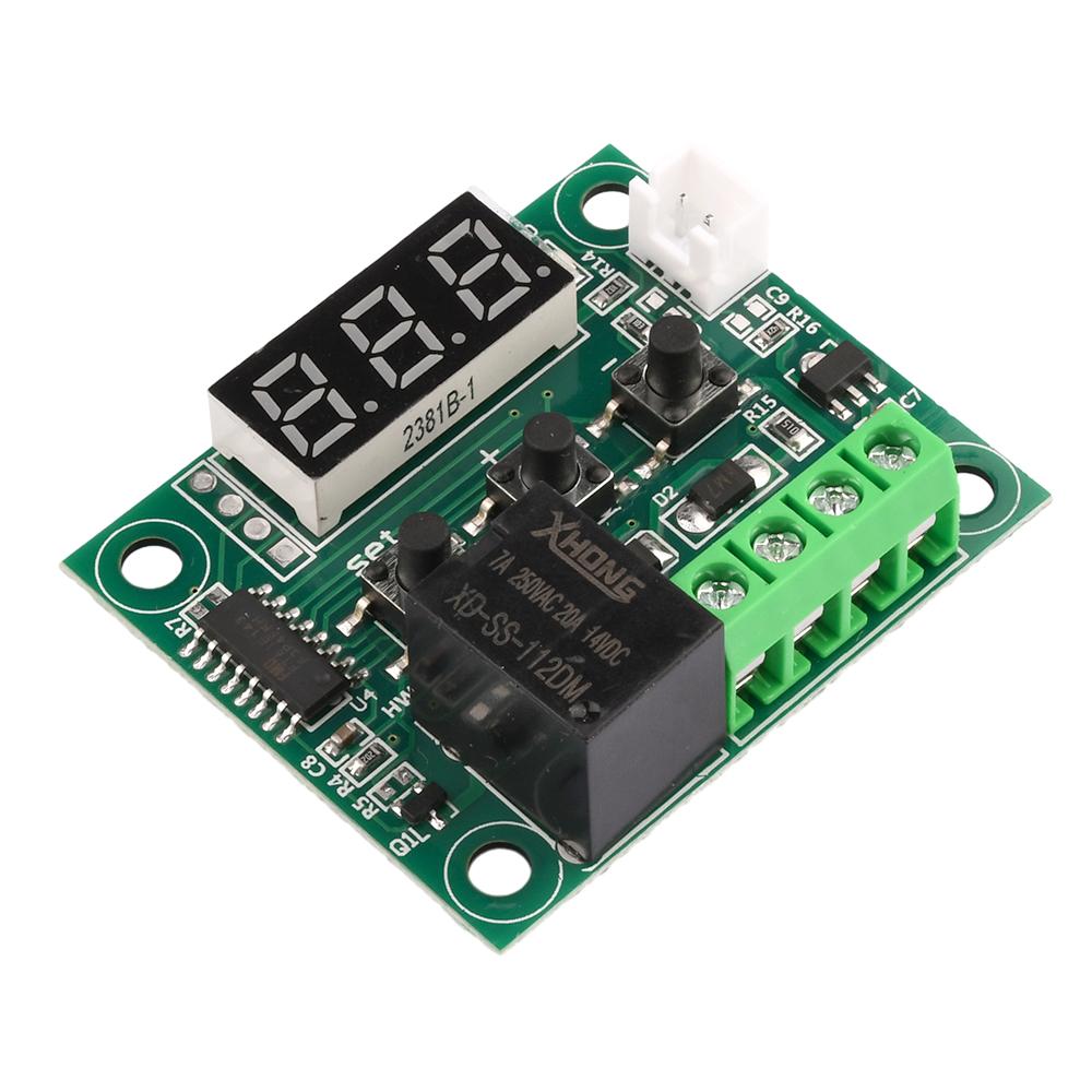 W1209 Blue/Red Light DC 12V Digital Temperature Controllear Thermostat Temperature Control Thermostat Switch Board + NTC Sensor