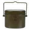 Ooi Metal Military Style Rice Cooker, 4-Cup Capacity, Olive Green [Outdoor Emergency Use, Made In Japan]