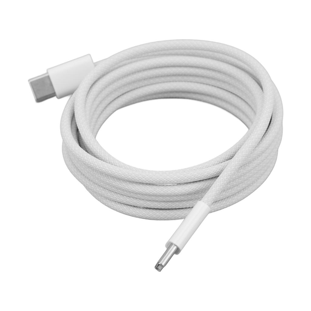 6.6FT USB C Charger Cable 60W Nylon Braided Fast Charging USB C to USB C Cable for IOS 15 for