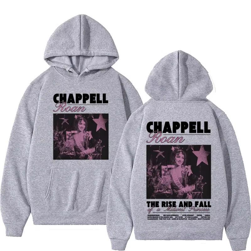 Chappell Roan Midwest Princess Tour Women Hoodie Sweatshirt Hoodies Fashion Fashion Print Long Sleeve Unisex Casual Print sweatshirt Oversized