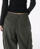 MUSINSA STANDARD WOMAN Women'S Parachute Cargo Slacks [Dusty Khaki]