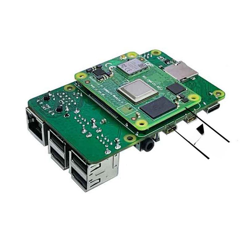 Raspberry Pi CM4 To Pi 4B Adapter Board