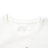 Li-Ning Sports Lifestyle Series Letter Round Neck Breathable Versatile Short Sleeve T-Shirt Women Tops Off-White AHSV410-1