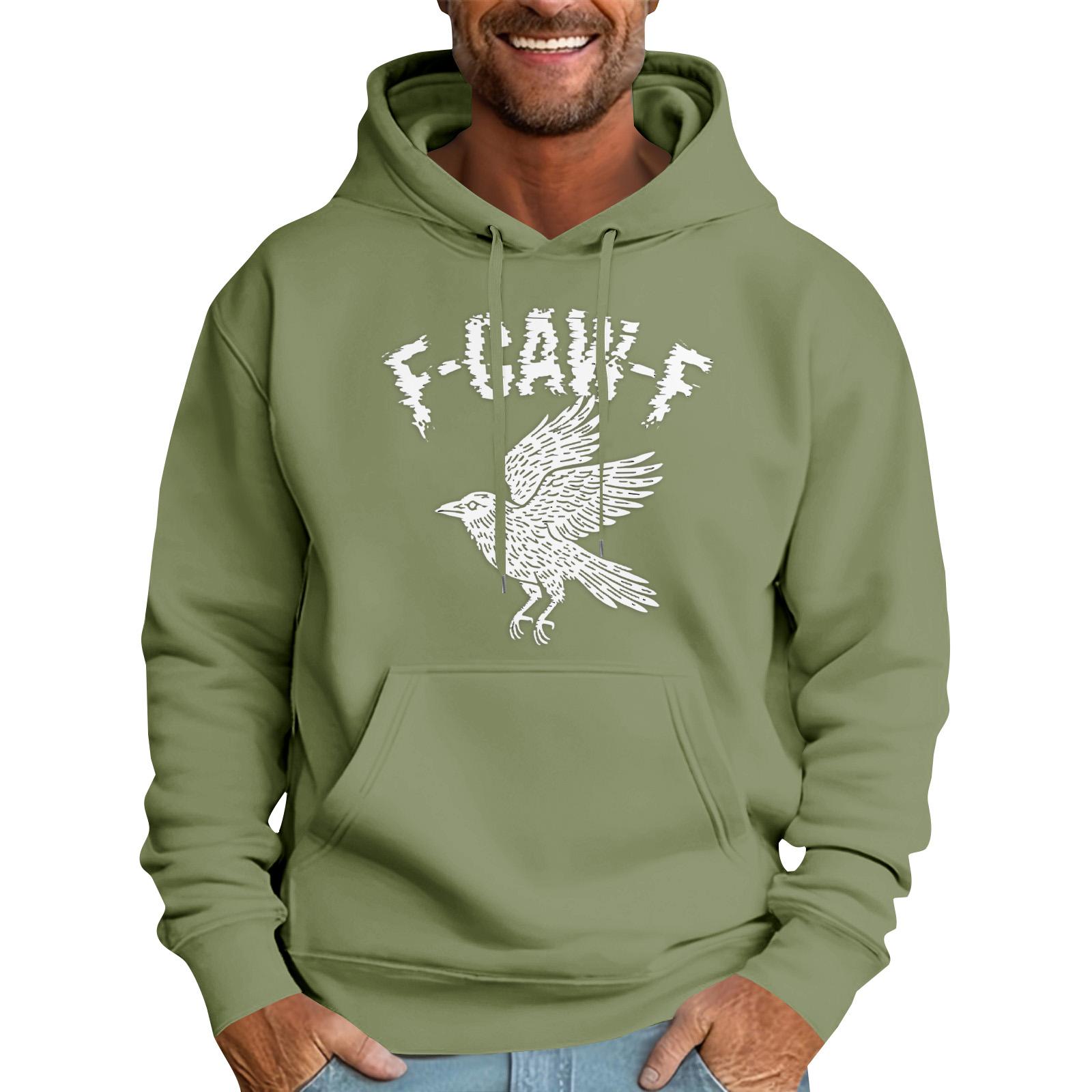 

Мужской рождественский свитер с принтованным воротником L