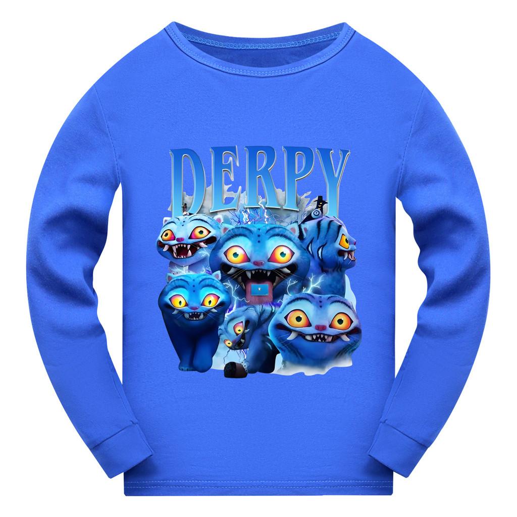 4874 Kids Girls Derpy Rumi Zoey Mira Super Star Print Long Sleeves T-Shirt